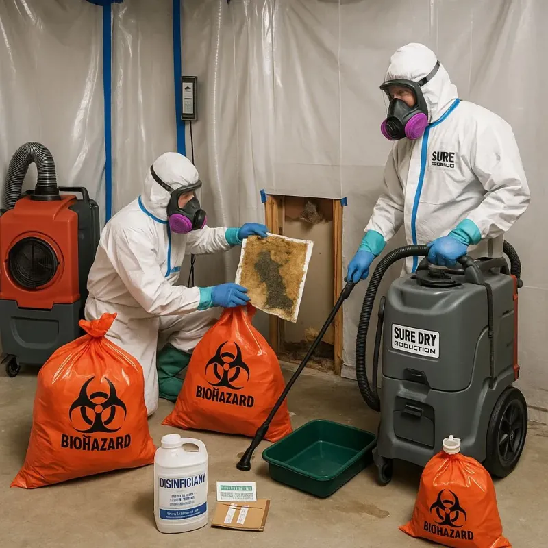 Contaminated Water Handling Protocols process in Ewing, NJ