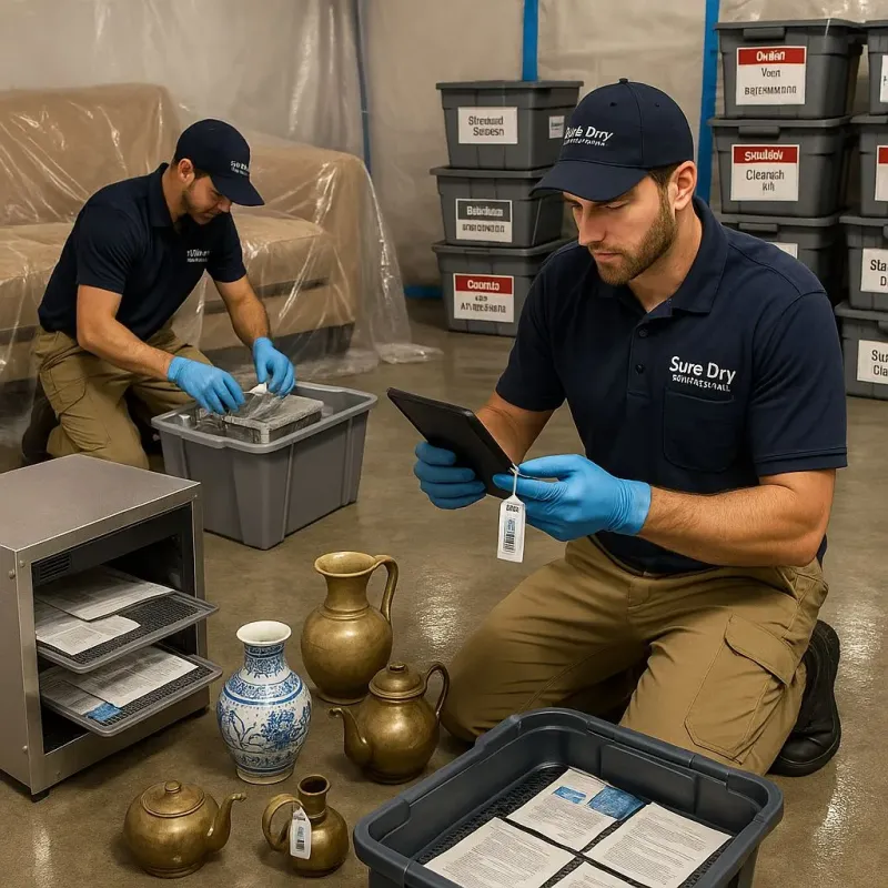 Content Protection and Restoration process in Ewing, NJ