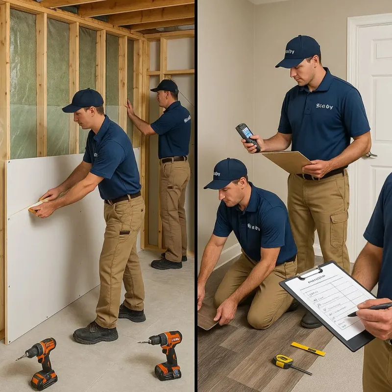 Repairs and Reconstruction process in Ewing, NJ