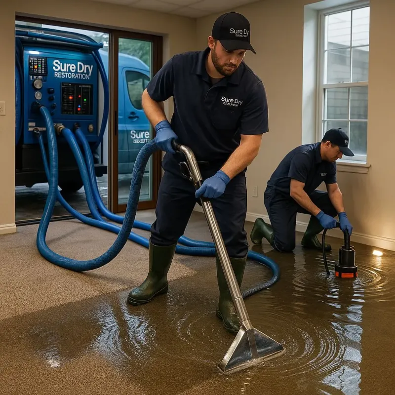 Water Extraction and Removal process in Ewing, NJ